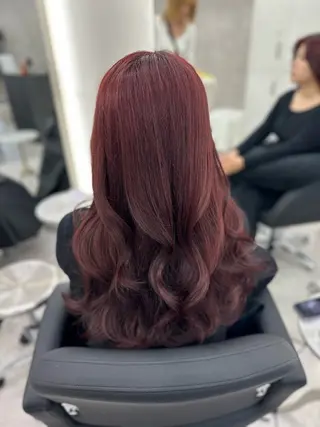 ロング カラー Itsuki/心斎橋 髪質改善/暗髪カラーのヘアスタイル