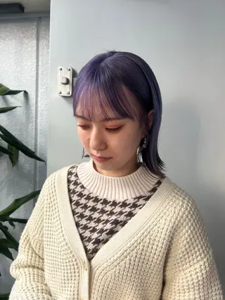 ミディアム 🌈いけだ あみ🌷のヘアスタイル