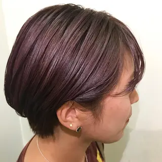 ショート カラー 海外レイヤー 🇺🇸/ヒナコのヘアスタイル