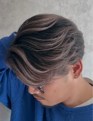 カラー メンズ ブリーチ特化｜メンズ 支持率◎ Takuのヘアスタイル