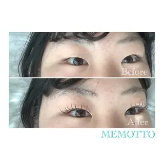 マツエク・マツパ MEMOTTO CHIHIROのマツエク・マツパデザイン