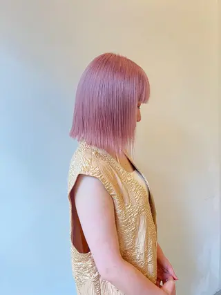 カラー 透明感color🩵 MAYUKAのヘアスタイル