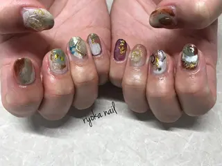 ネイル Twinklenail所属・ryoka nailのネイルデザイン
