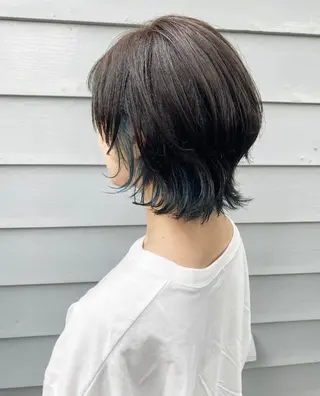 ショート カラー フラム所属・WATANABE MISAKIのヘアスタイル