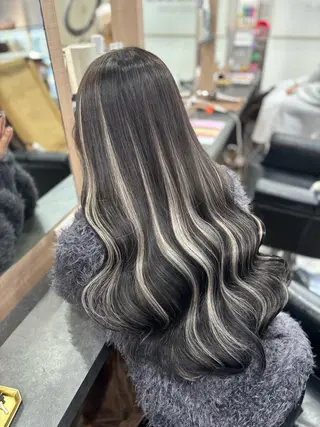 ロング カラー 横浜/エクステ特化× 艶カラー/あいかのヘアスタイル