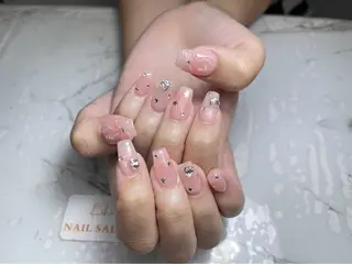 ネイル 💕鈴木ユリ パラジェル/オフ無料のネイルデザイン