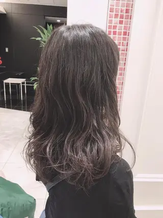 セミロング パーマ ❤️パーマ美容師✂︎ 井口美緒のヘアスタイル