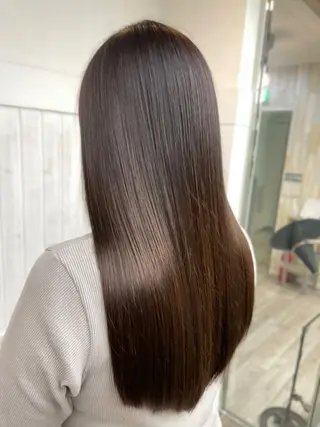 ロング カラー newi hauoli札幌駅前のヘアスタイル