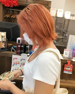 カラー 🌈ハイトーン/ ワタル🌈のヘアスタイル