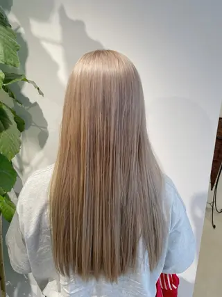 ロング 💎韓国カラー Giness坂下巧のヘアスタイル