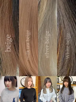 カラー レイヤーボブ Asukaのヘアスタイル