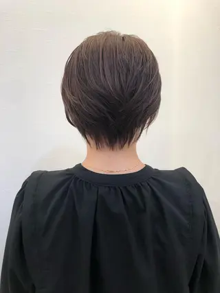 ショート Ruang所属・ツノガイ エリのヘアスタイル