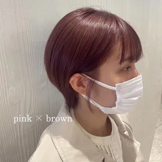 ショート カラー インナーカラー☆ 香西茉奈のヘアスタイル