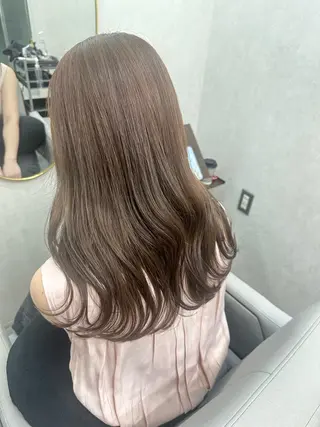 ロング カラー ナチュラル🎀透明感 カラー/香香のヘアスタイル