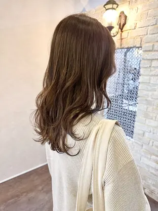 セミロング 💖透明感カラー HAYATO💖のヘアスタイル