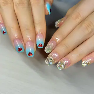 ネイル 【Yappy🌈】 💖P-tanaのネイルデザイン