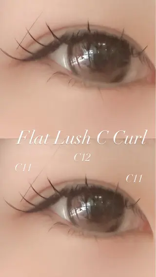 マツエク・マツパ Tripod所属・Tripod しおんのマツエク・マツパデザイン