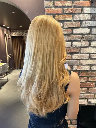 ロング ショート 顔周りレイヤー/マオのヘアスタイル