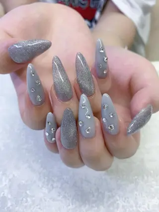 ロング JNA認定講師🌸 RIEのネイルデザイン