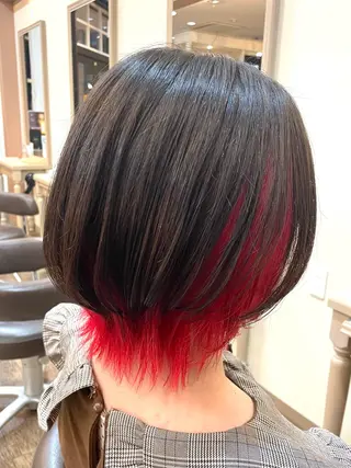 ショート カラー メンズパーマ🌀/ 中村郁未のヘアスタイル