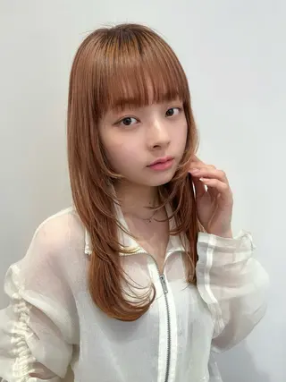 ロング カラー LaBless梅田 🎀坂本リオのヘアスタイル