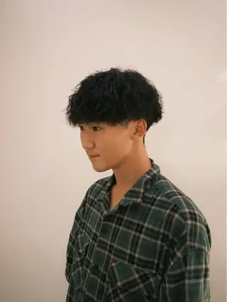 パーマ 徳田 恭助のヘアスタイル