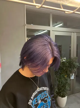 ロング メンズ morrow by suntown所属・💙AKANE ハイトーン特化💙のヘアスタイル