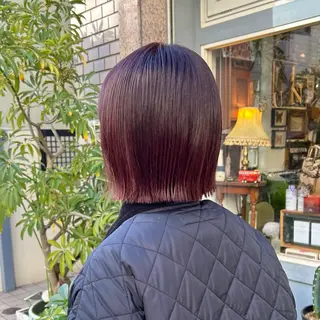 ショート カラー BRITS 渡辺 菜々子のヘアスタイル