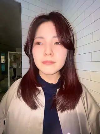 セミロング カラー cope’u ROWEN所属・🪽デザインカラー/ ブリーチ/陽向🪽のヘアスタイル