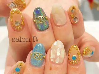 ネイル Re Pearl～コーディネートサロン～ 市駅前店所属・NARUMI HYODOのネイルデザイン