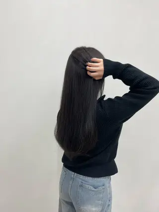 セミロング カラー 透明感カラー🎨 Takumaのヘアスタイル