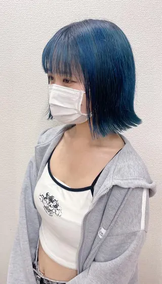 ショート カラー ケアブリーチ /髪質 改善/古橋圭史郎のヘアスタイル