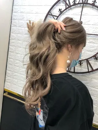 ロング ANKH CROSS 池袋所属・*エクステ/髪質改善 カラー特化*マサキのヘアスタイル