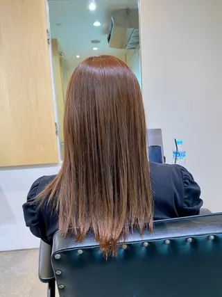 セミロング ✨弱酸性縮毛/艶々✨ 髪質改善Mai🌟のヘアスタイル