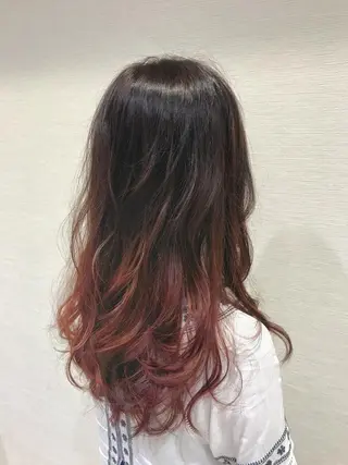 ロング カラー 【メンズ縮毛矯正】 田中秀斗のヘアスタイル
