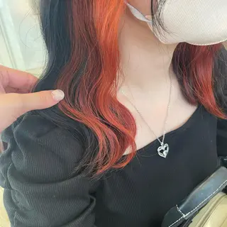 カラー 🍪ﾖｼｲﾊﾙﾈ🍪 ﾗﾍﾞﾝﾀﾞｰｶﾗｰのヘアスタイル