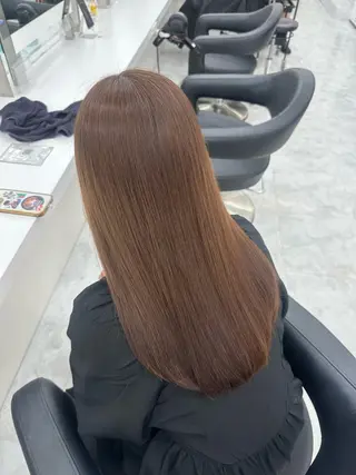 ロング ♡ナチュラルガーリー ♡ベージュ♡RINAのヘアスタイル