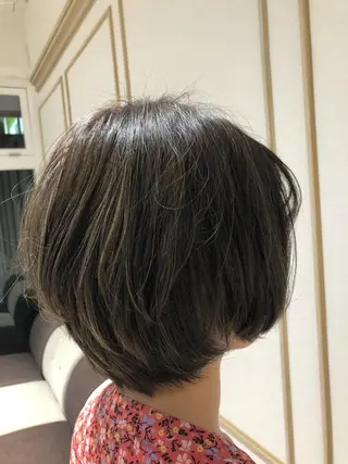 ショート 芝田 望優のヘアスタイル