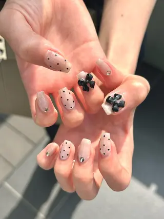 ネイル Mana  🫧 パラジェル⌇自由が丘のネイルデザイン