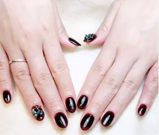 ネイル H3 Nail Tsuki🦋💙のネイルデザイン