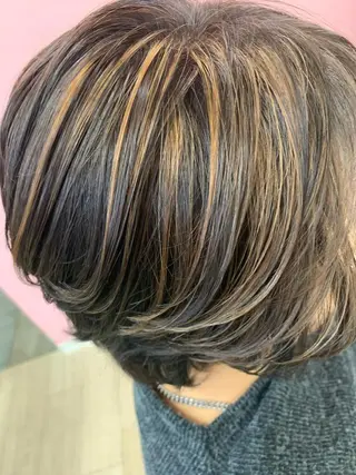 カラー Gemini代表 Maedaのヘアスタイル