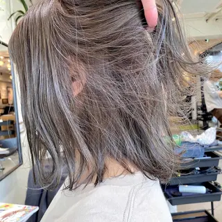 ミディアム カラー ヘアアレンジ 【ダメージレス施術】 【透明感】北村 拓也のヘアスタイル