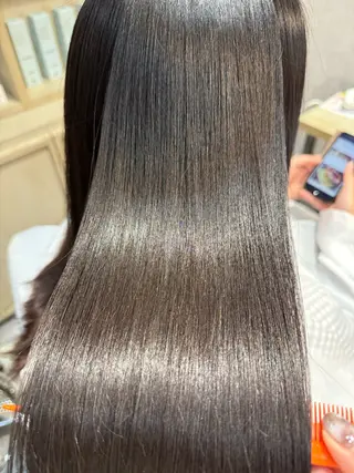 ロング カラー beaute錦糸町 🦖⋆͛yuka💚のヘアスタイル