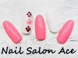 ネイル Beauty Salon Ace（ネイルサロン　エース）所属・池袋フィルイン Ace♡長さだしのネイルデザイン