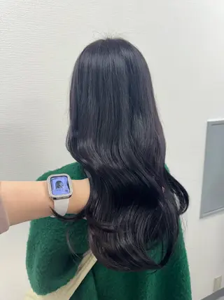 セミロング カラー 🎀愛されgirly ヘア🫧Ayakaのヘアスタイル