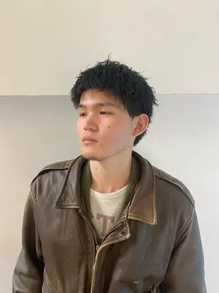 パーマ メンズ 新宿【メンズパーマ】 塩澤太一のヘアスタイル