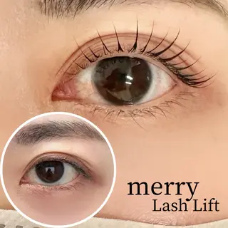マツエク・マツパ merry Lash Liftのマツエク・マツパデザイン