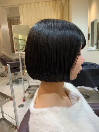 ショート SALOWIN名古屋栄店所属・Yuuki🌷名古屋 栄 カラー/ボブのヘアスタイル