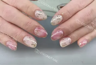 ネイル 神田 ココナッツのネイルデザイン