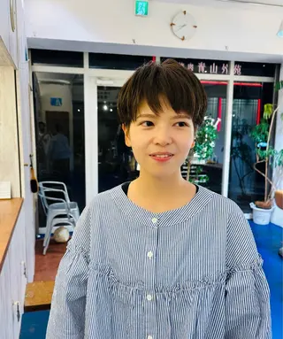 ショート KG Company所属・東京／福岡の美容師 岩本康平のヘアスタイル
